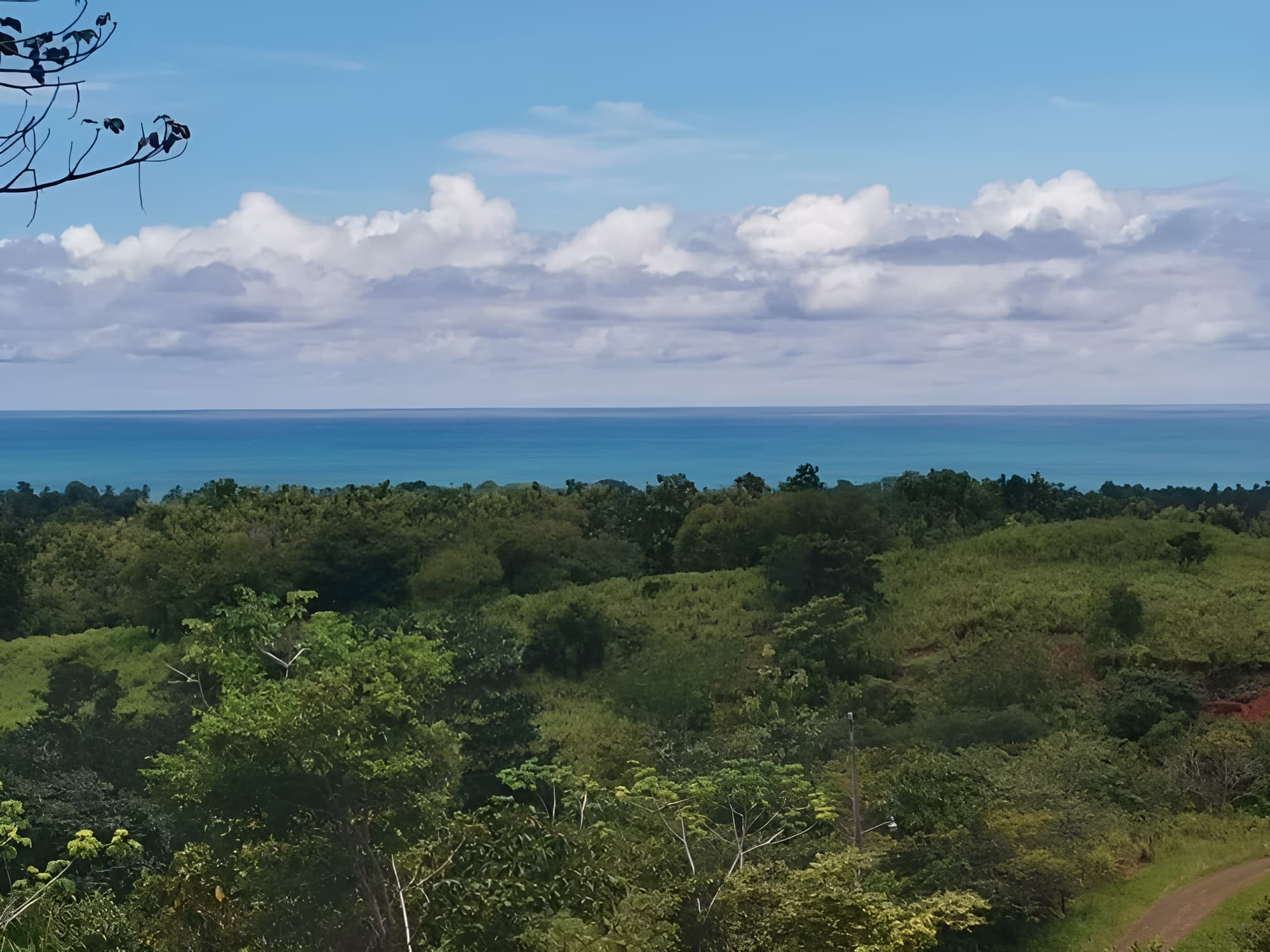 Ocean-view building lot in Costa Rica